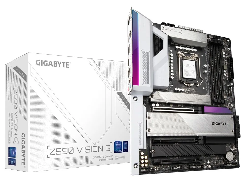 Placă de bază Gigabyte Z590 VISION G, LGA1200, Intel Z590, ATX