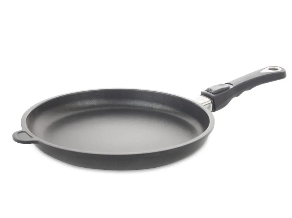 Tigaie AMT Gastroguss AMT-428-E, 28cm, Negru
