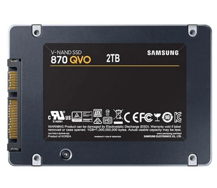 Unitate SSD Samsung 870 QVO  MZ-77Q2T0, 2000GB, MZ-77Q2T0BW