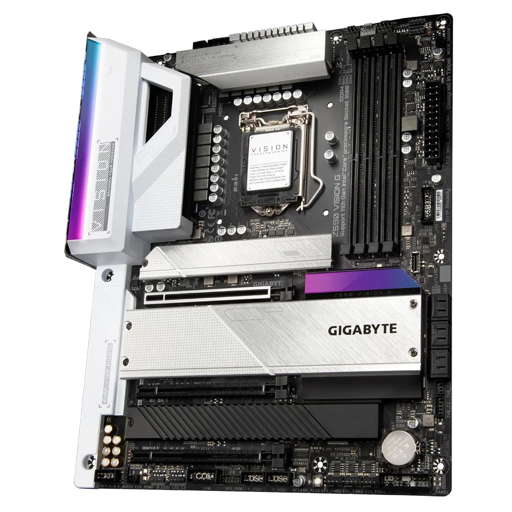 Placă de bază Gigabyte Z590 VISION G, LGA1200, Intel Z590, ATX