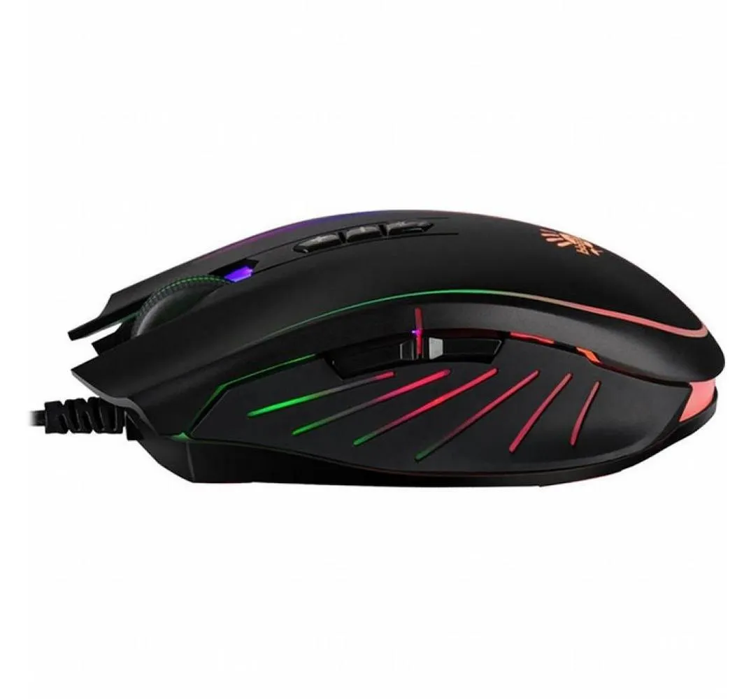 Gaming Mouse Bloody Q81 Curve, Negru