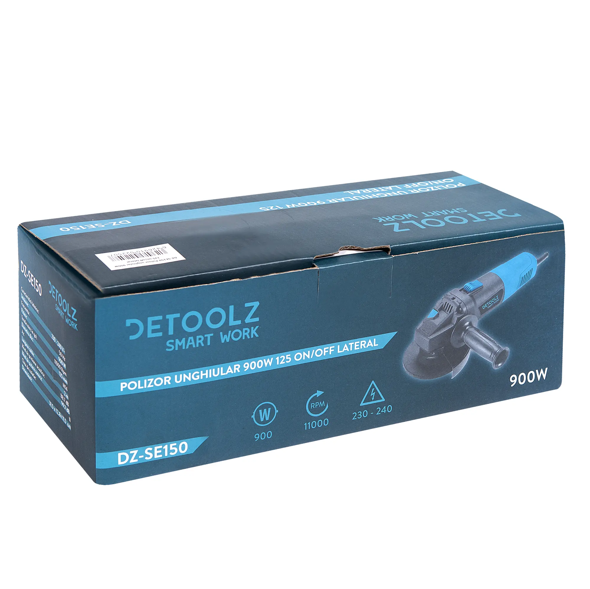 Polizor unghiular Detoolz 900W 125mm