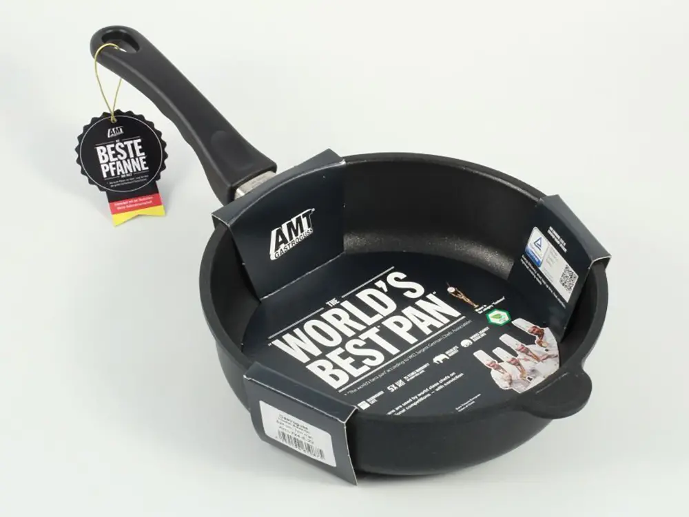 Tigaie AMT Gastroguss AMT-724-E , 2,6L, 24cm, Negru