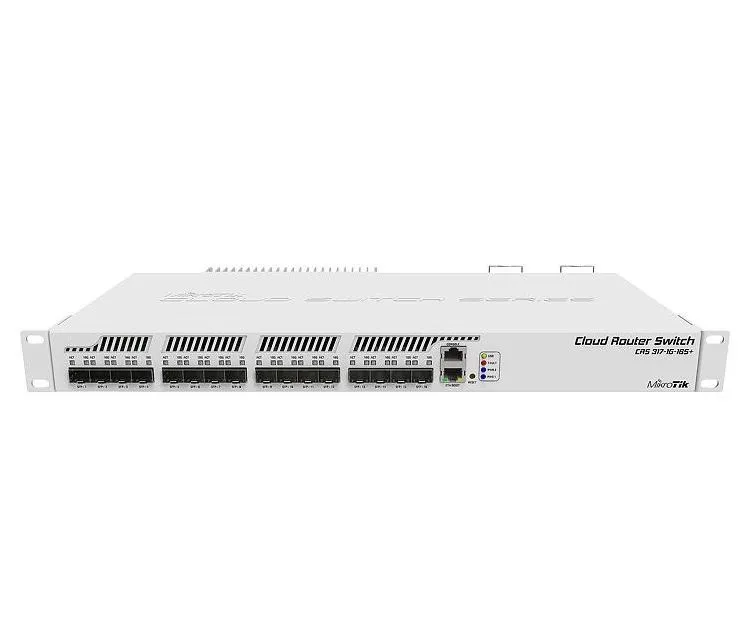 Router MikroTik CRS317-1G-16S+RM, Alb