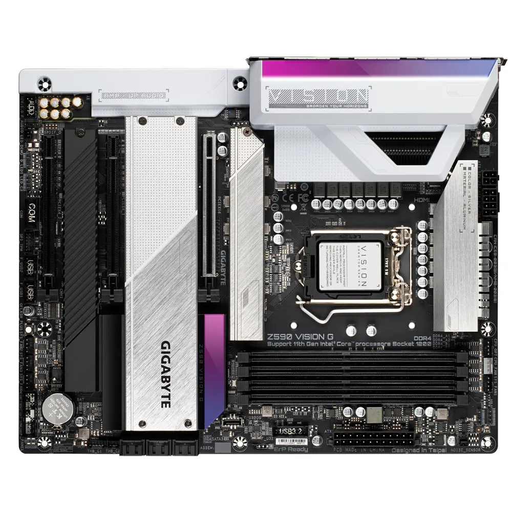 Placă de bază Gigabyte Z590 VISION G, LGA1200, Intel Z590, ATX