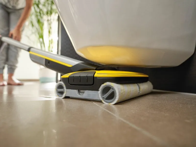 Mop electric Karcher FC 7 Cordless, Galben