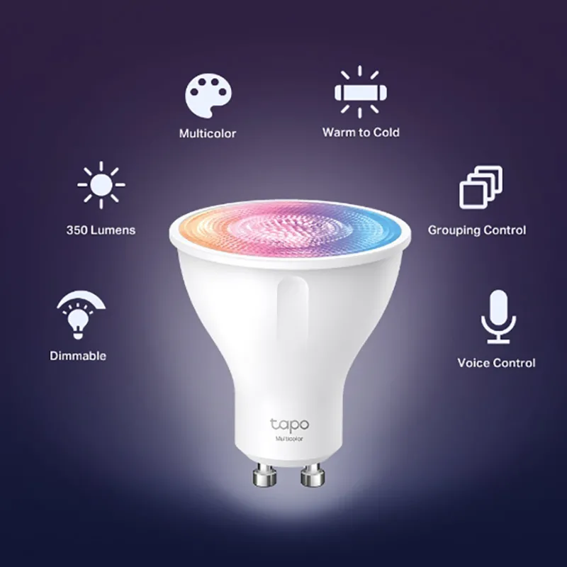 Bec cu LED TP-LINK Tapo L630, GU10, Multicolor