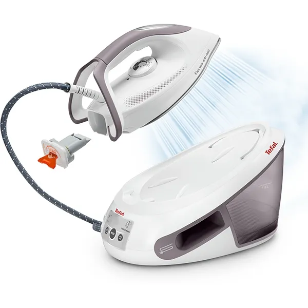Fier de călcat cu generator de abur Tefal SV8011E0, 2800W, Alb