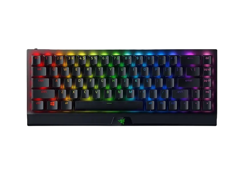 Wireless Gaming Keyboard Razer BlackWidow V3 Mini, 65%, Yellow SW, RGB, US Layout, 2.4gHz/BT