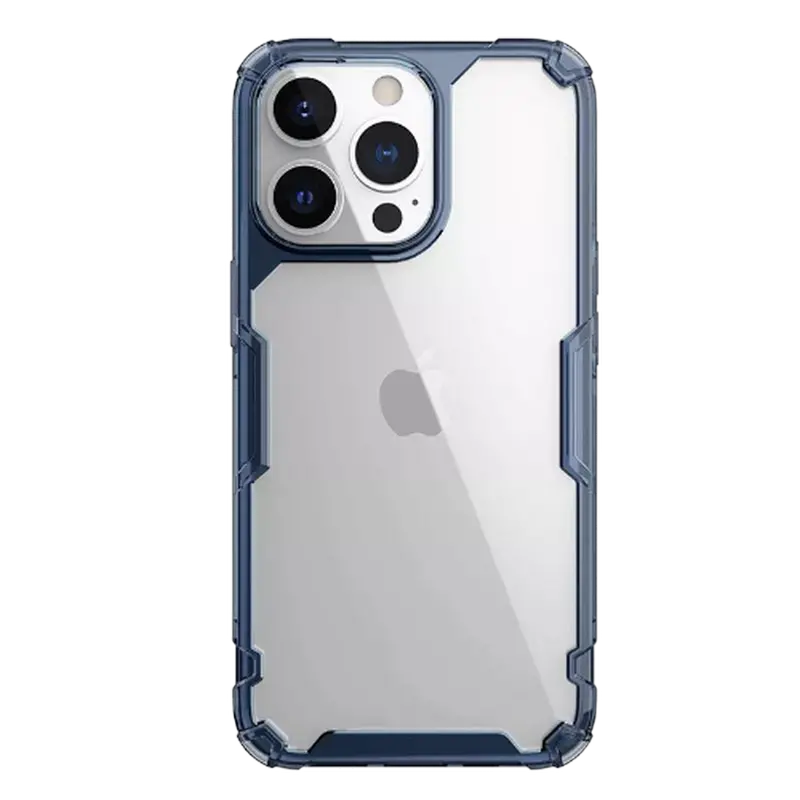 Husă Nillkin iPhone 13 - Ultra thin TPU - Nature Pro, Albastru