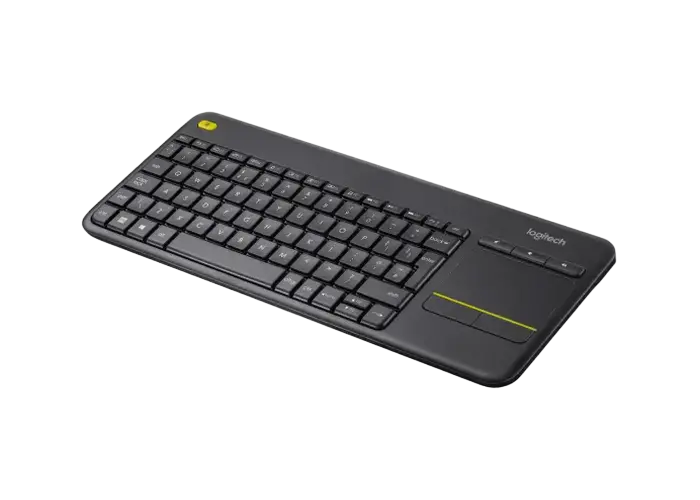 Tastatură Logitech K400 Plus, Fără fir, Negru