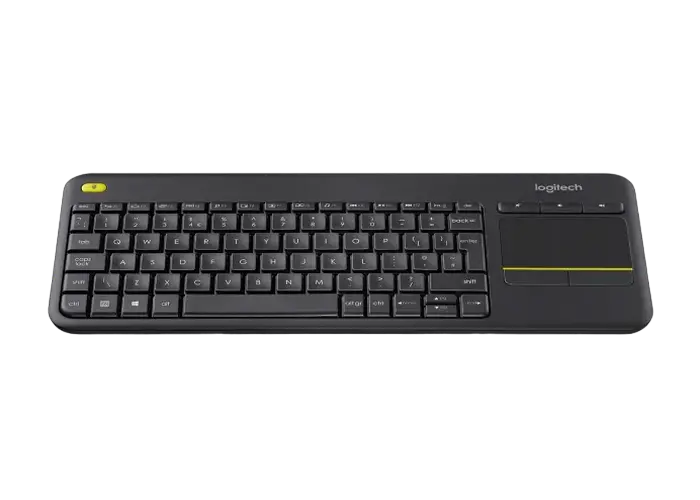 Tastatură Logitech K400 Plus, Fără fir, Negru