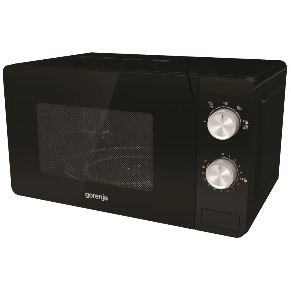 Cuptor cu microunde Gorenje MO 20 E1B, Negru