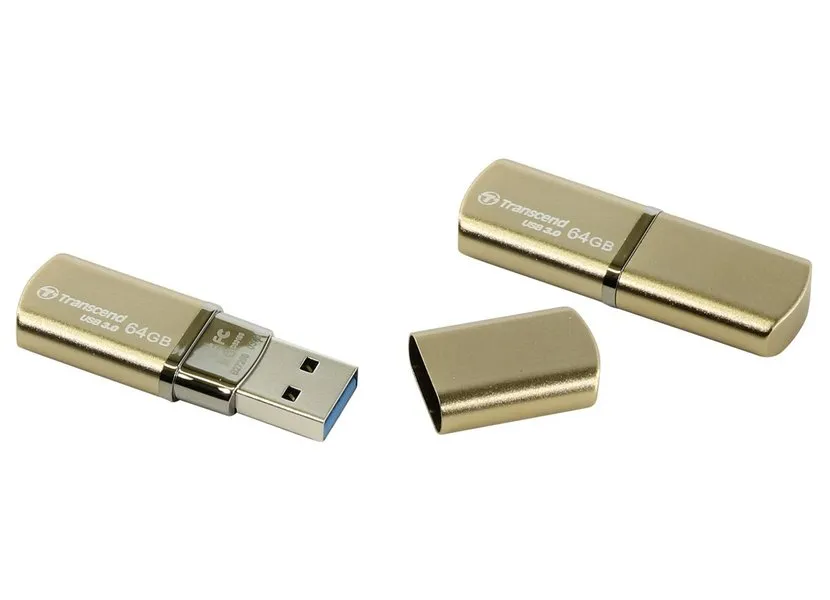 Memorie USB Transcend JetFlash 820, 64GB, Auriu