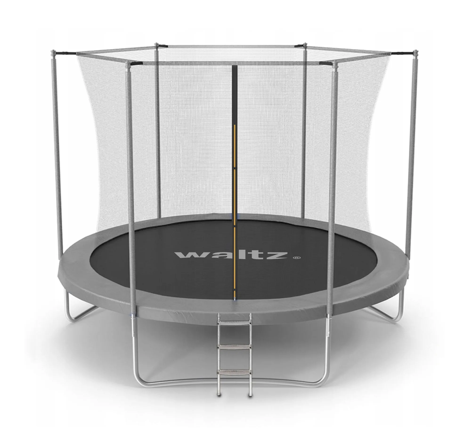 Trambulina WALTZ PI 3,05 Gri, plasa interna