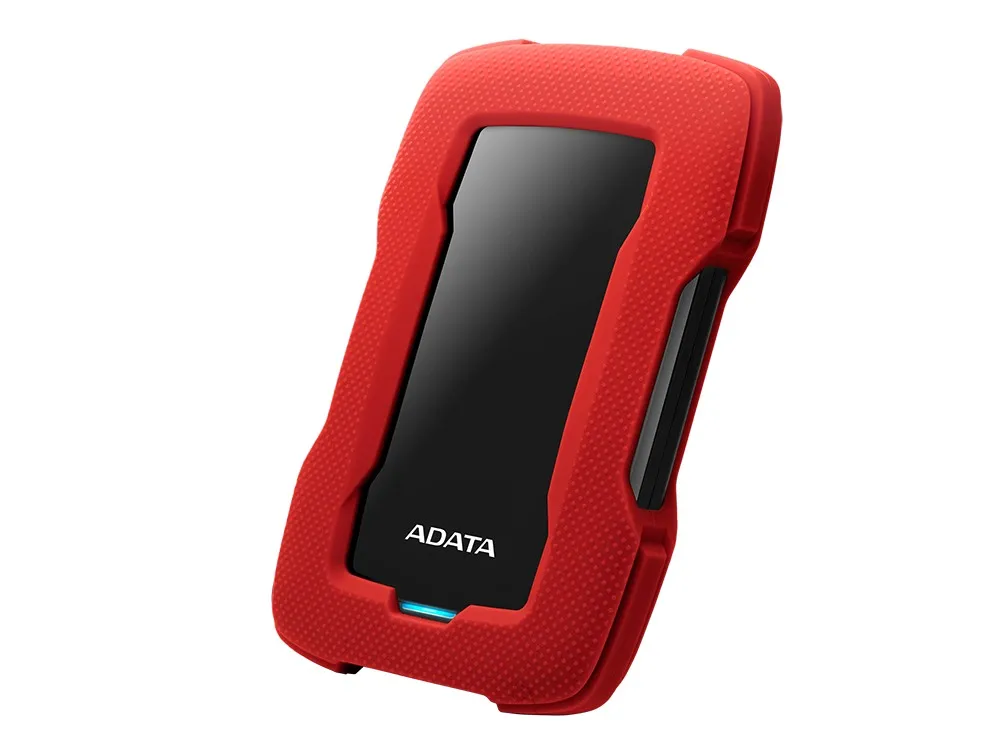 HDD portabil extern ADATA HD330, 1 TB, Roșu (AHD330-1TU31-CRD)