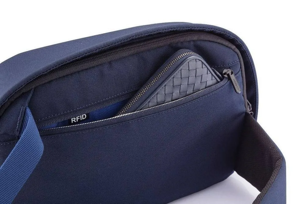 Geantă pentru Tabletă Bobby Sling, 9,7", Poliester, Albastru închis