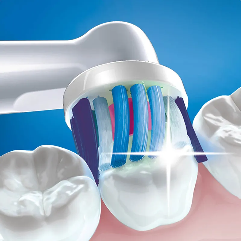 Periuță de dinți electrică Oral-B PRO 500 3D, Alb Albastru