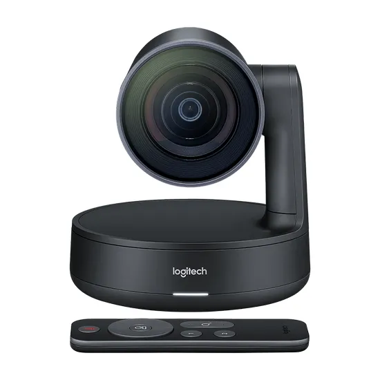 Cameră Web Logitech RALLY, UHD-4K, Negru