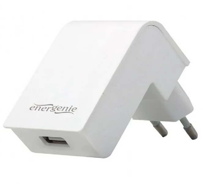 Incarcator  Energenie EG-UC2A-02-W, 5W, Alb