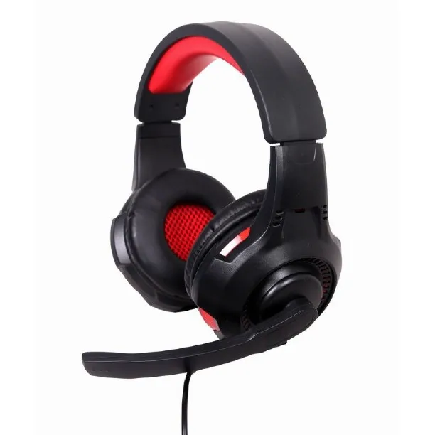 Căști gaming Gembird GHS-U-5.1-01, USB, Negru/Roșu