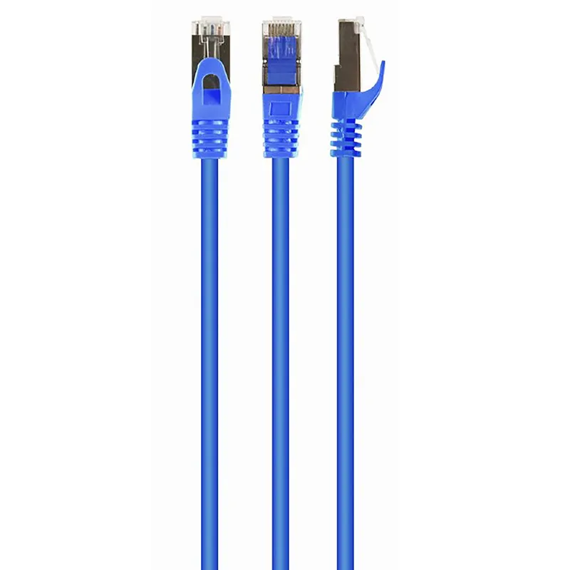 Patch cord Cablexpert PP6-1M/B, Cat6 FTP , 1m, Albastru