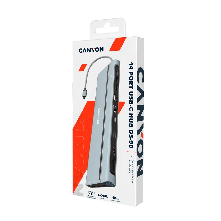 Adaptor Hub Canyon DS-90, Gri