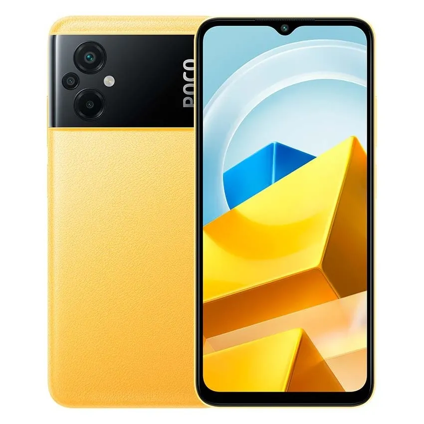 Smartphone Xiaomi Poco M5, 6GB/128GB, Galben