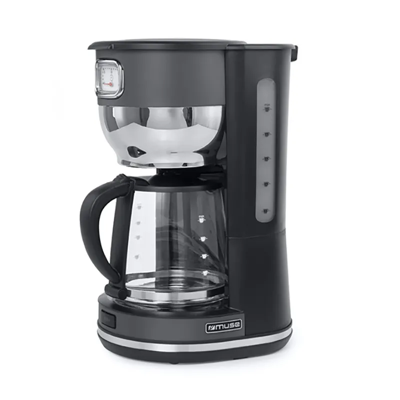 Cafetieră MUSE MS-220 DG, 1000W, Negru