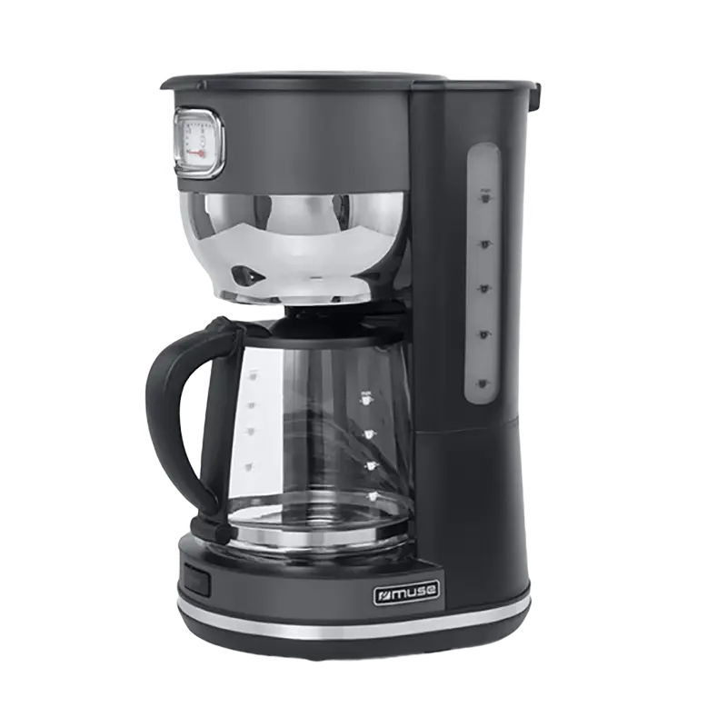 Cafetieră MUSE MS-220 DG, 1000W, Negru