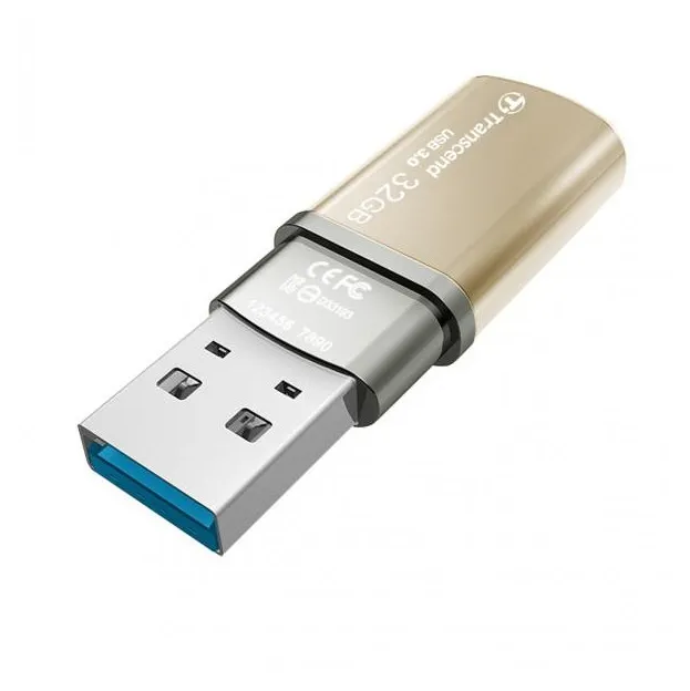 Memorie USB Transcend JetFlash 820, 128GB, Auriu