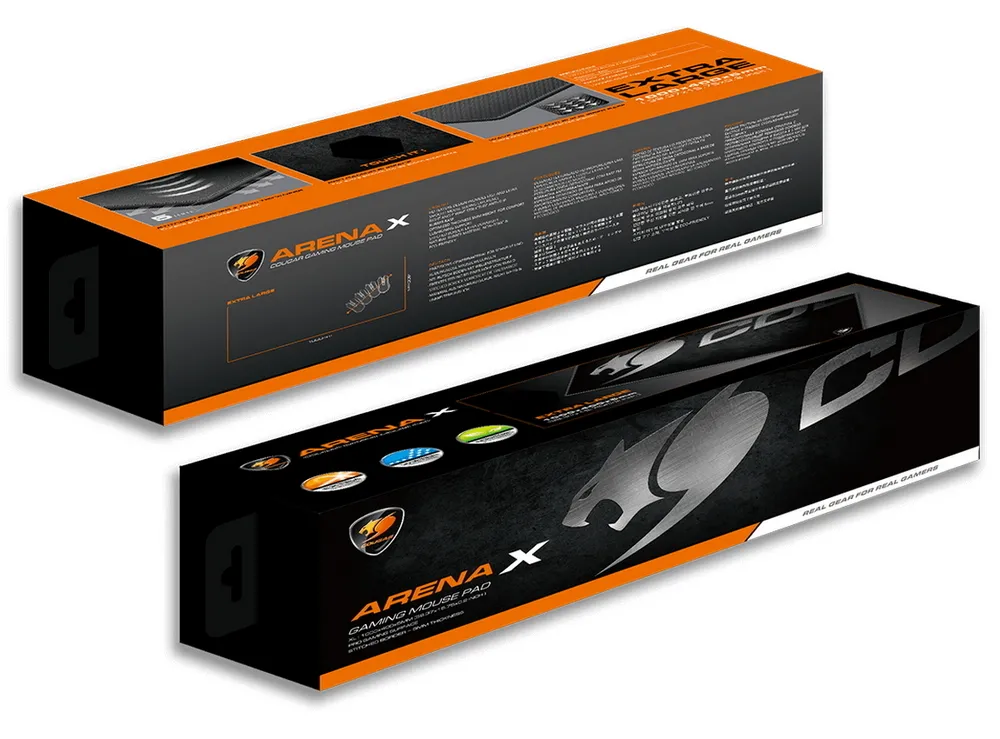 Mouse Pad pentru jocuri Cougar ARENA X, Extra Large, Negru