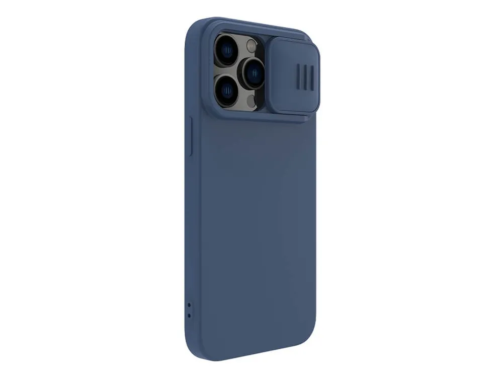 Nillkin Apple iPhone 14 Pro, CamShield Silky Silicone Case, Midnight Blue