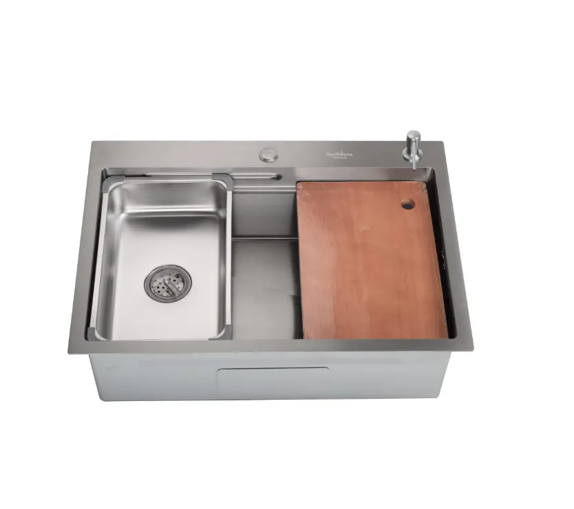 Chiuveta handmade SanDonna HD7050 (Crom Satin)