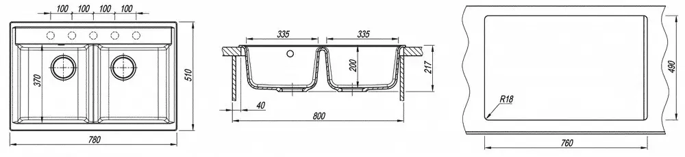 Сhiuveta Dr.Gans Astra 780 (Terracota)