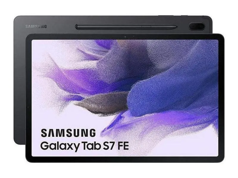 Tabletă Samsung Galaxy Tab S7fe, Wi-Fi, 4GB/64GB, Negru