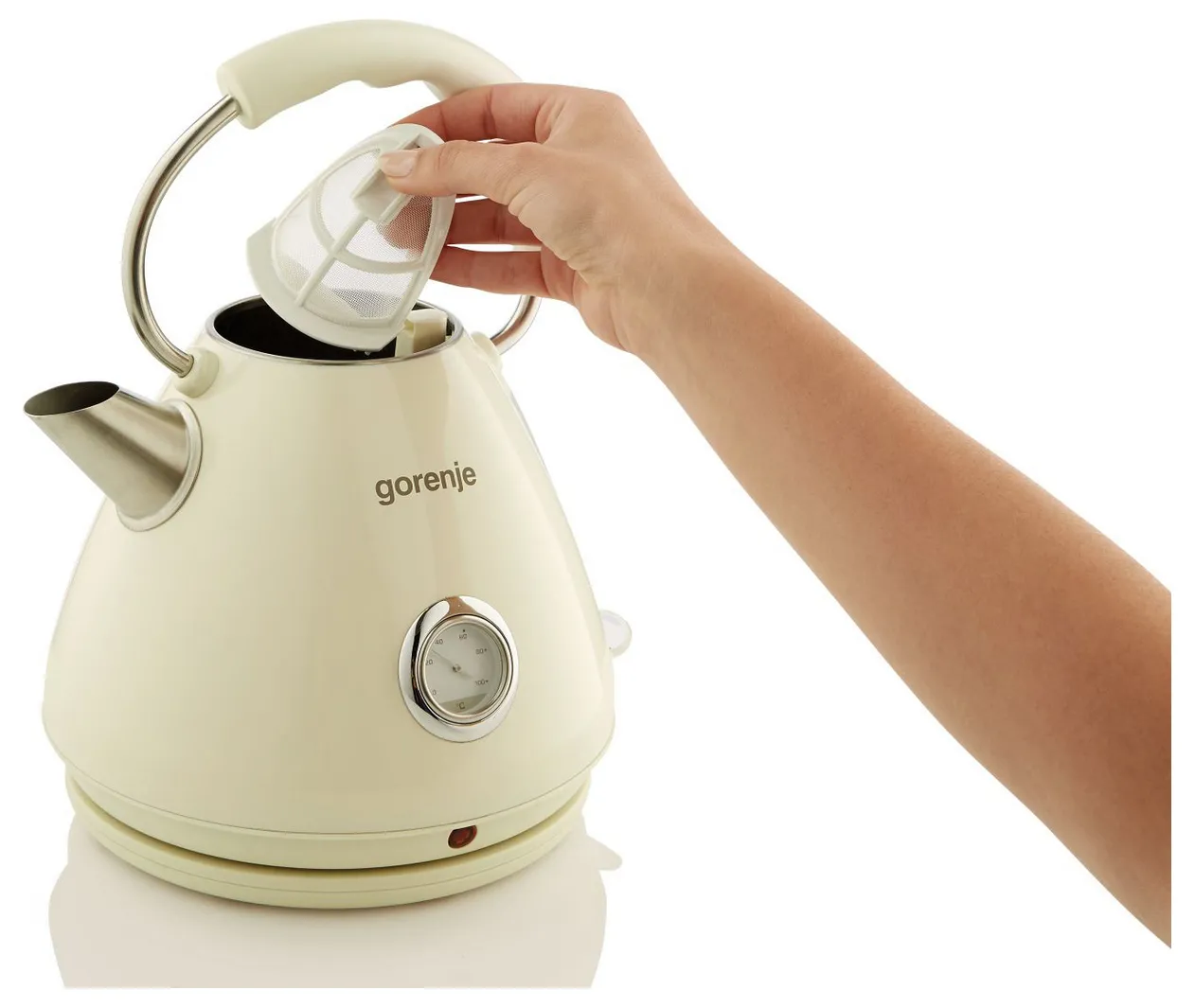 Fierbător electric Gorenje K17CLI, Bej