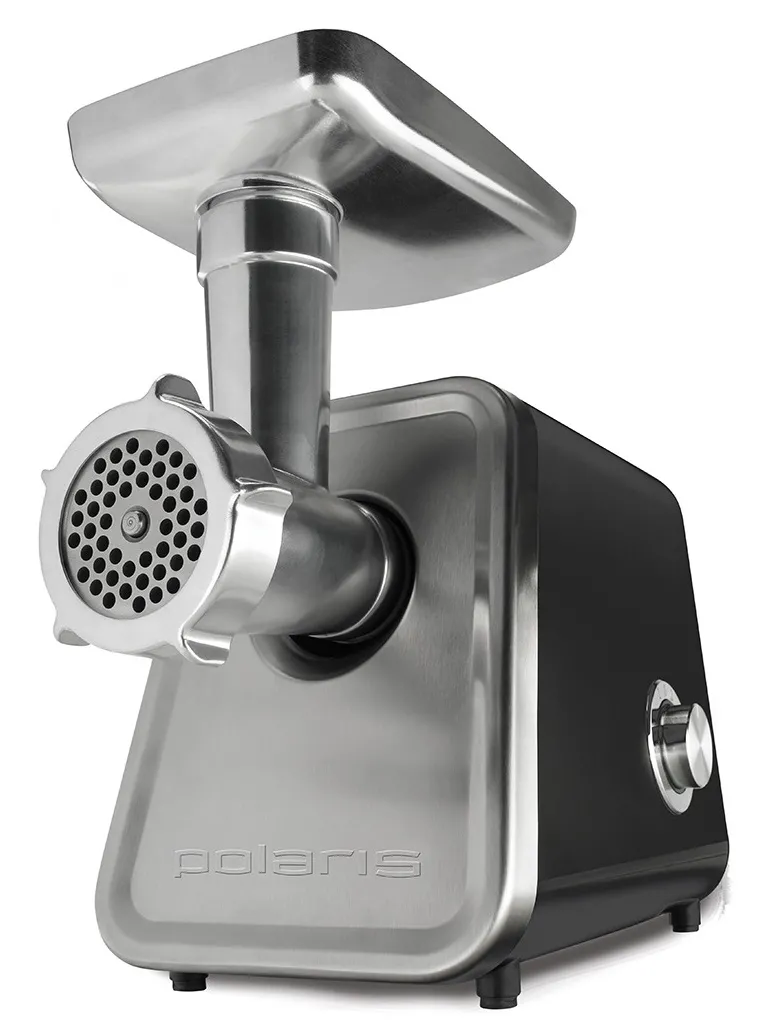 Mașină de tocat carne Polaris PMG3044, Oțel Inoxidabil Negru