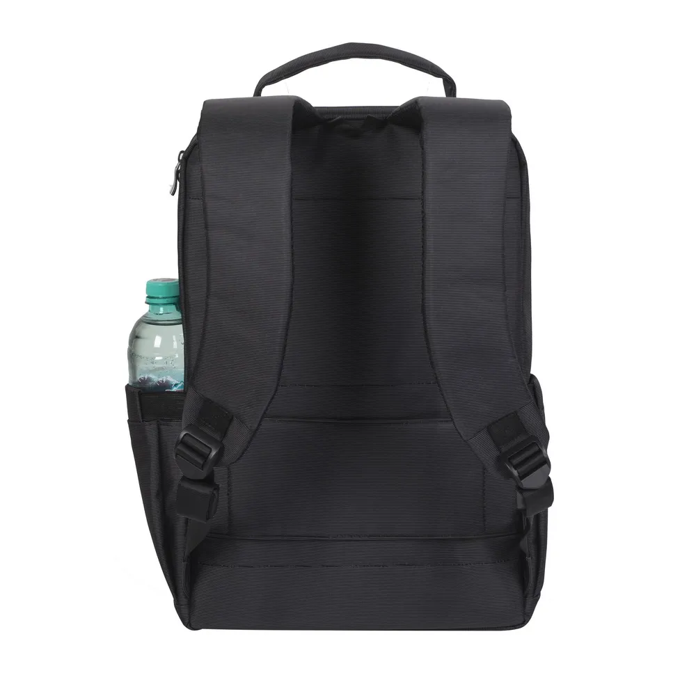 Rucsac pentru Laptop RivaCase Central, 15.6", Poliester, Negru