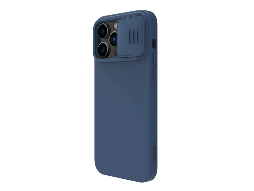 Nillkin Apple iPhone 14 Pro, CamShield Silky Silicone Case, Midnight Blue