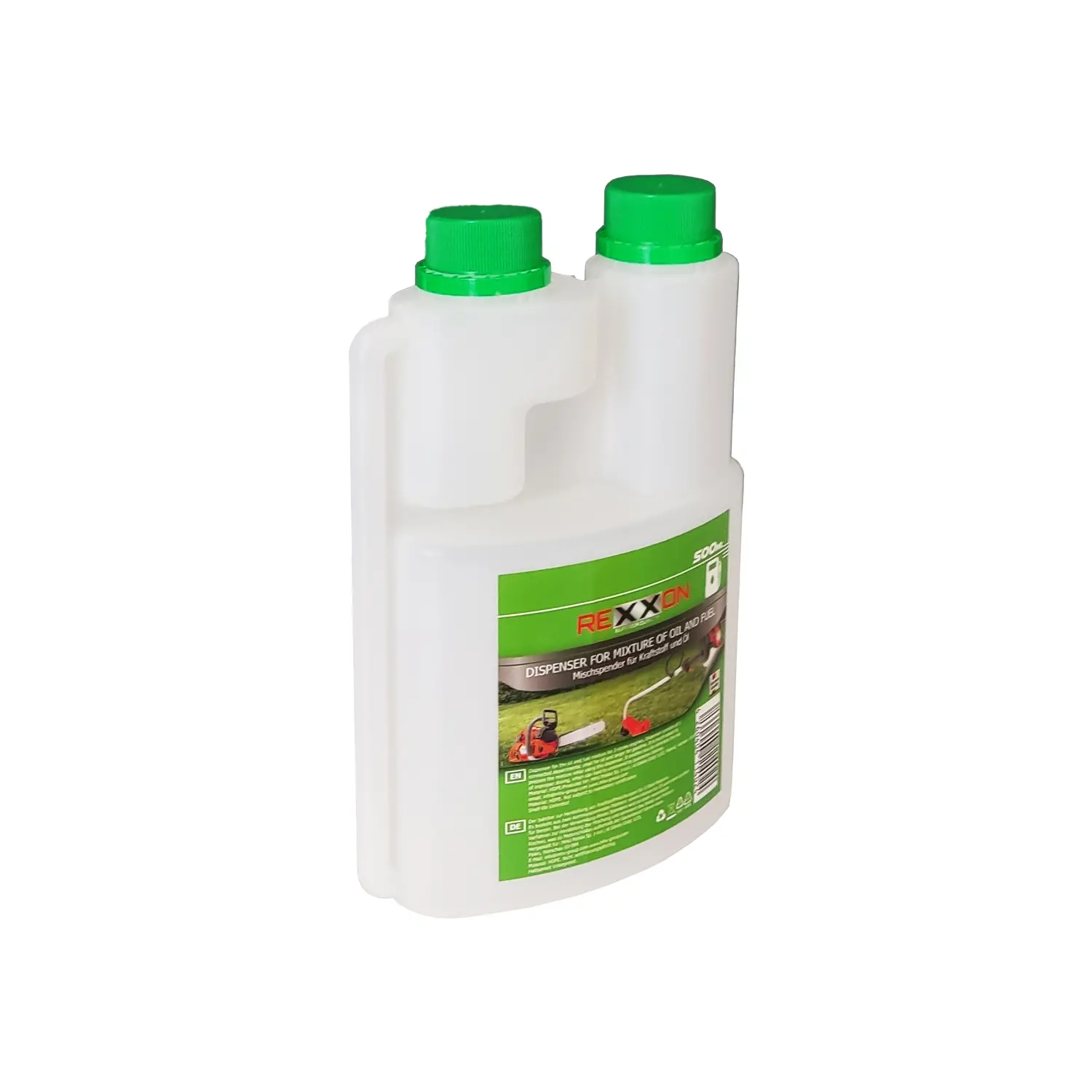 Canistra gradata pentru amestec de combustibil Rexxon 500 ml 