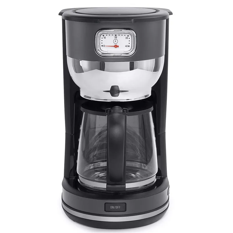 Cafetieră MUSE MS-220 DG, 1000W, Negru