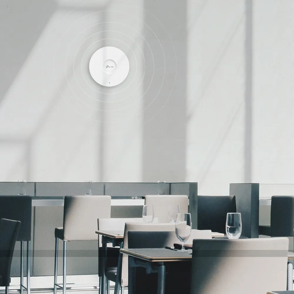 Punct de acces fără fir TP-LINK EAP653, 574 Mbps, 2402 Mbps, Alb