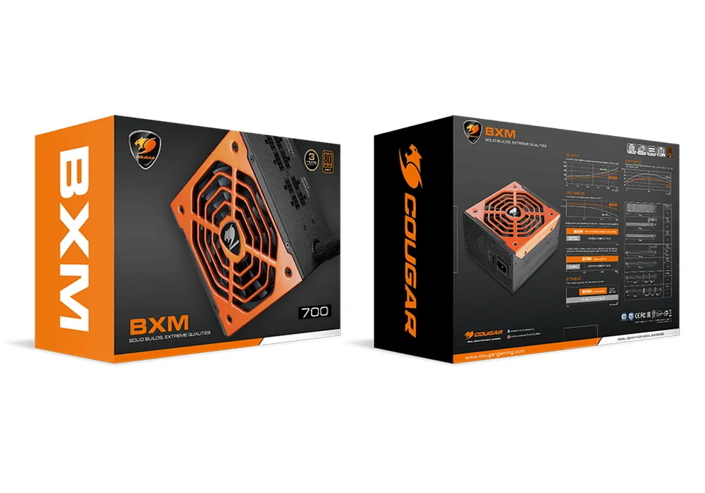 Sursă Alimentare PC Cougar BXM850, 850W, ATX, Semi-modular