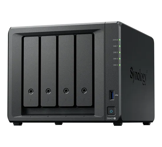 Stocare atașată la rețea SYNOLOGY DS423+, Negru
