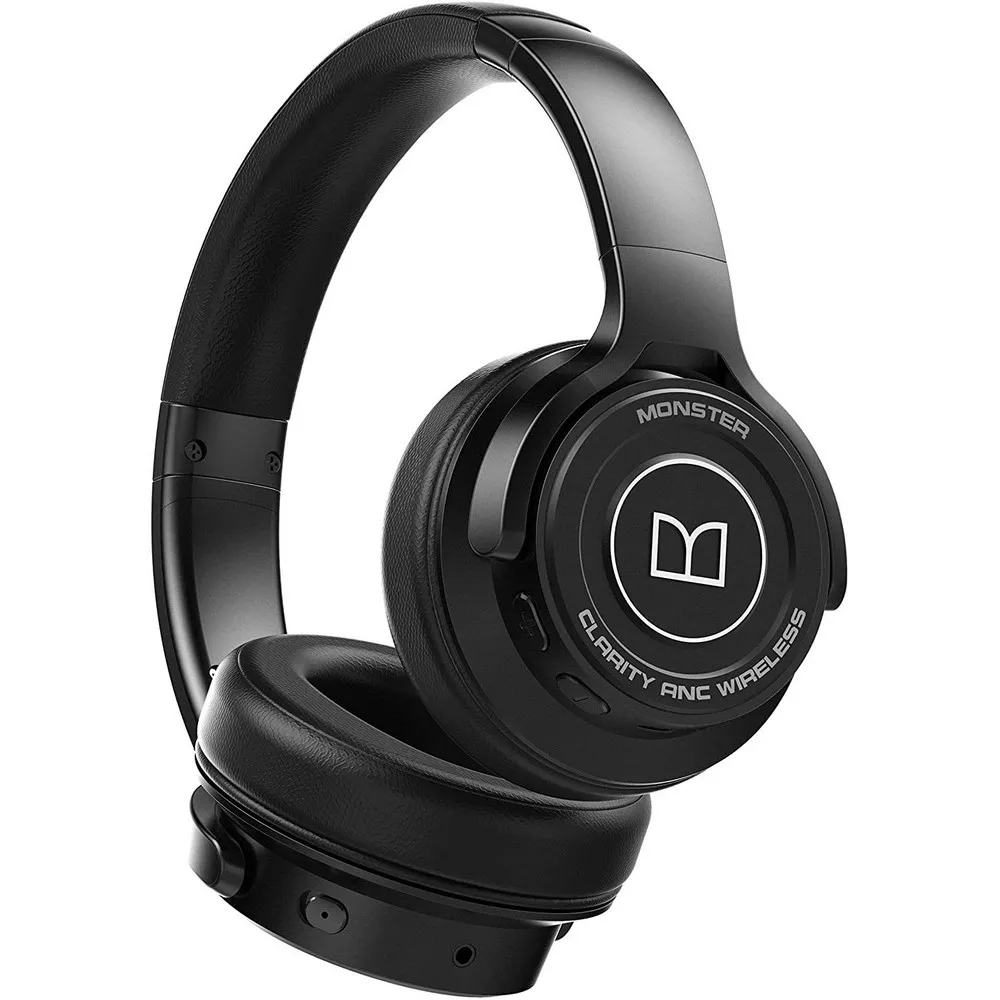 Căști Monster Clarity ANC, Negru