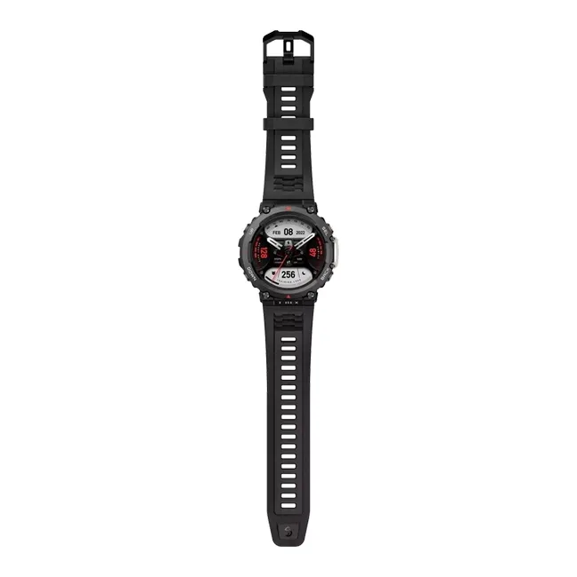 Ceas inteligent Xiaomi Amazfit T-Rex 2, 47mm, Ember Black