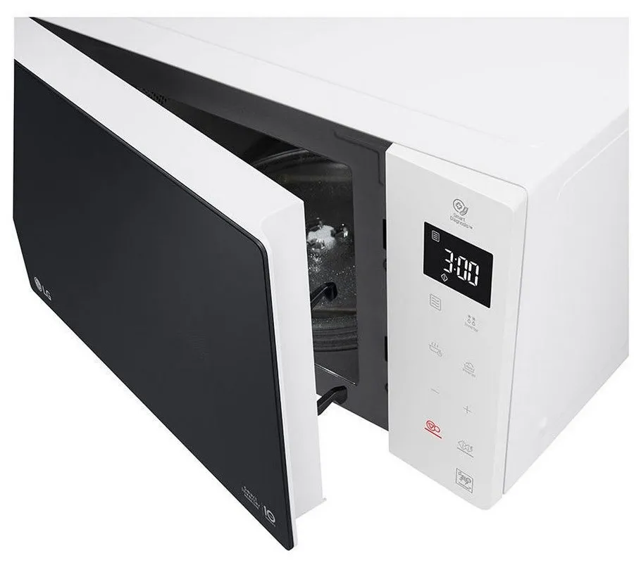Cuptor cu microunde LG MS23NECBW, Alb