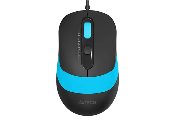 Mouse A4Tech FM10, Negru/Albastru