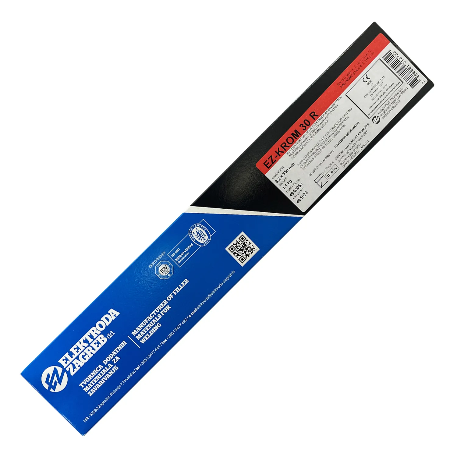 Electrozi otel inoxidabil EZ KROM 30R 3.2*350 1.1Kg (Croatia)